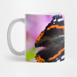 Red Admiral Butterfly Mug